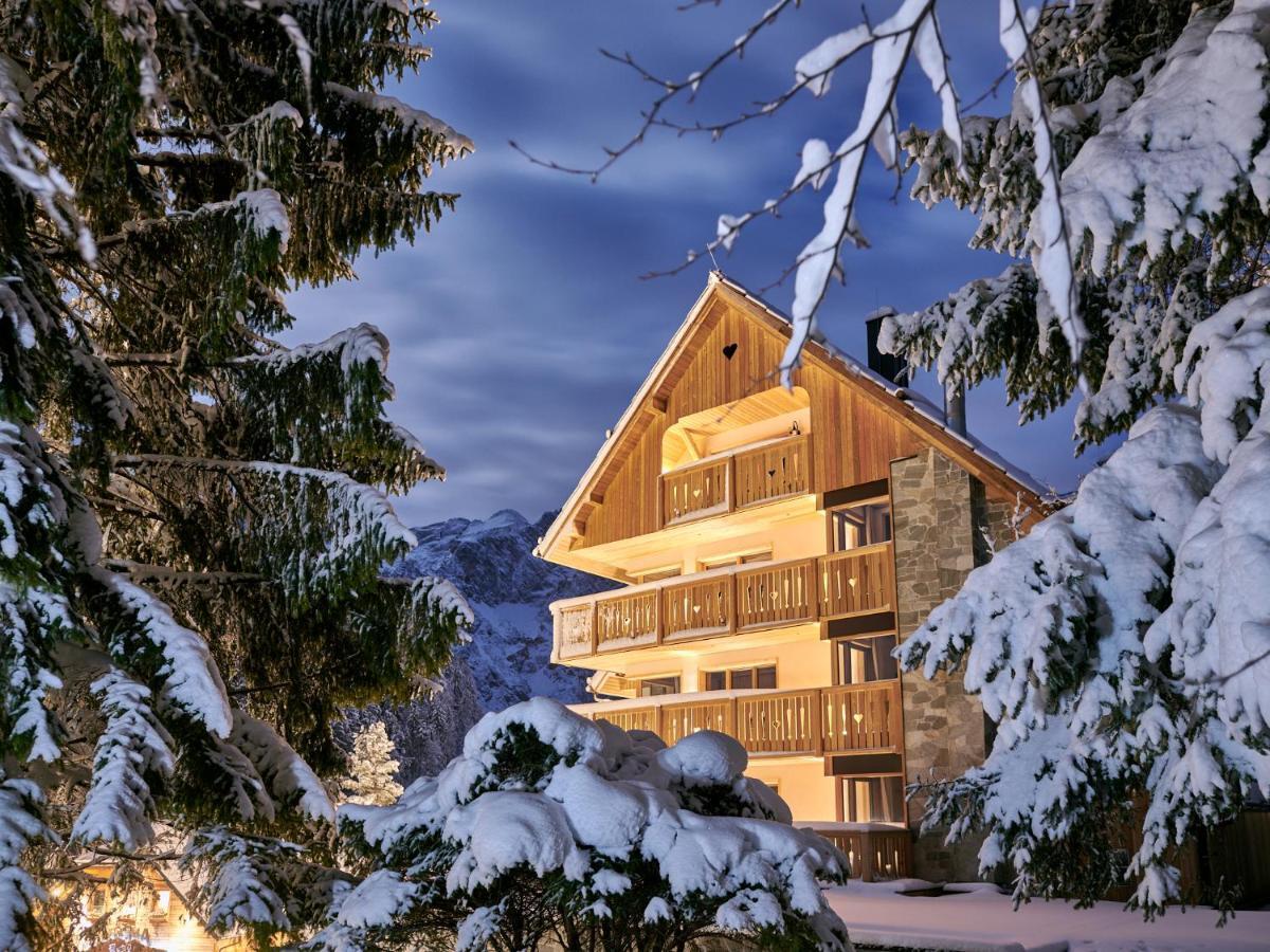 Boutique Hotel Vila Planinka Zgornje Jezersko Buitenkant foto